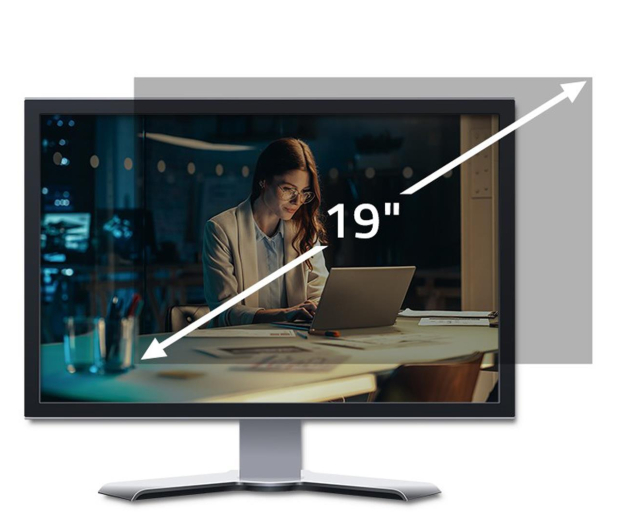 QOLTEC Filtr prywatyzujący 19" | 16:10 51054 - 1243526 - zdjęcie 2
